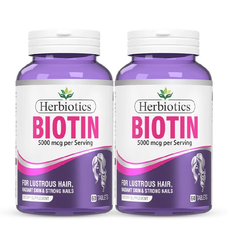 Biotin 5000 mcg (Pakistan's Top Biotin for Hair Growth)